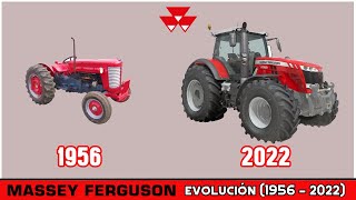 Tractores MASSEY FERGUSON - Historia y Evolución (1956 - 2022)