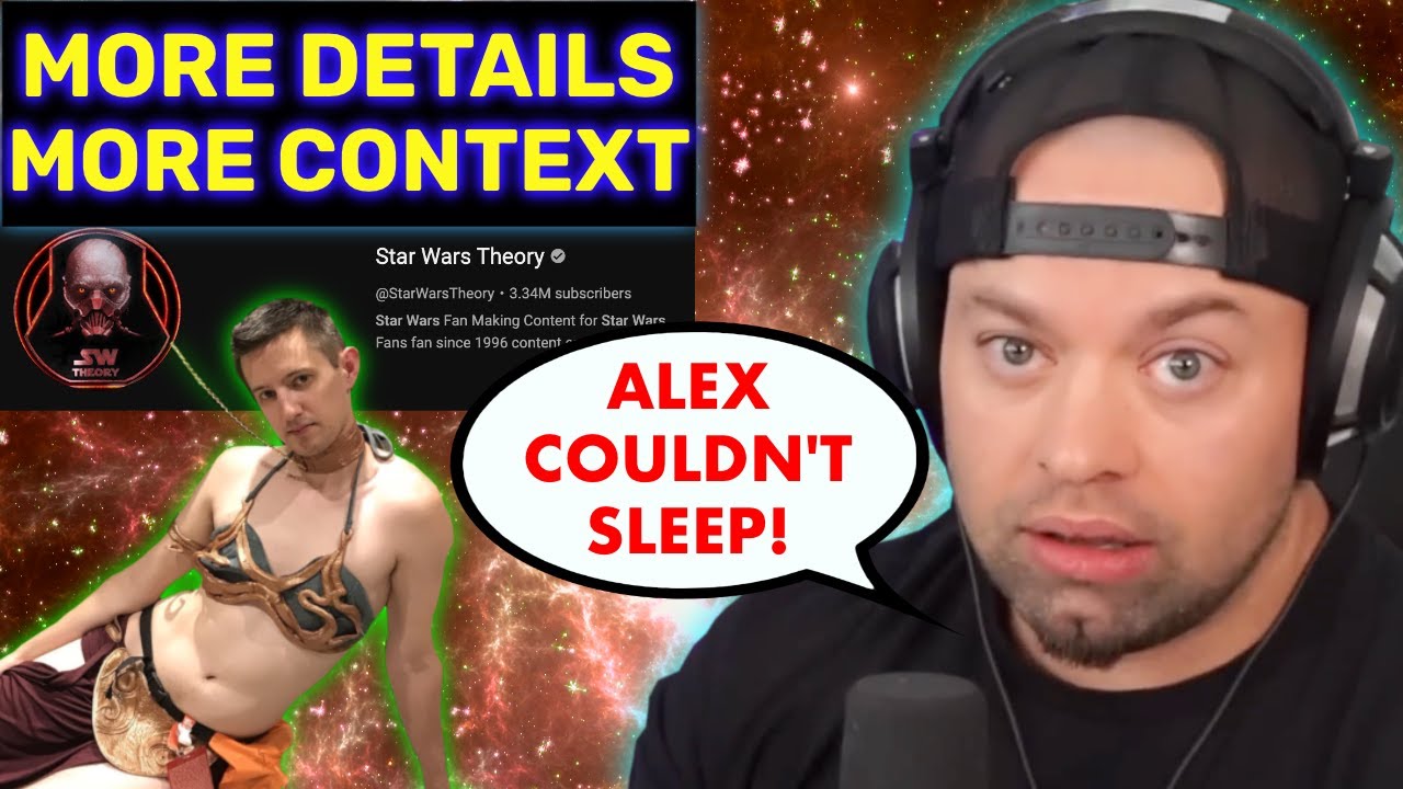 Star Wars Explained Tries to Demonetize Star Wars Theory - Darth Melvin Reacts | Alex Damon Exposed!