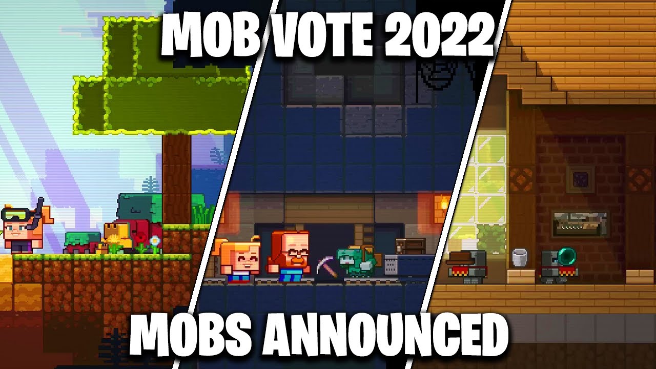 MINECRAFT LIVE 2022 - VOTAÇÃO DE MOBS OU BIOMA? VEJA O QUE DEVE