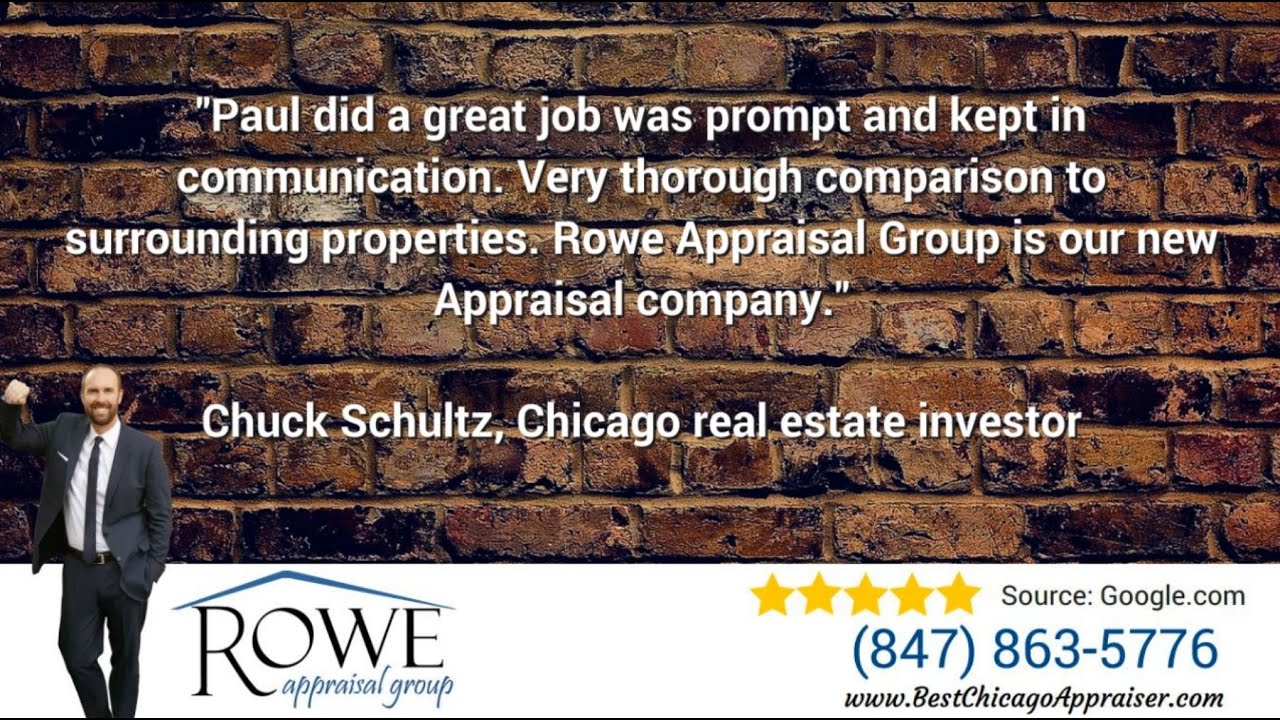 Rowe Appraisal Group - REVIEWS - Appraiser Reviews in Chicago, IL