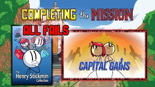Henry Stickmin: Completing the Mission - CG [All Fails]