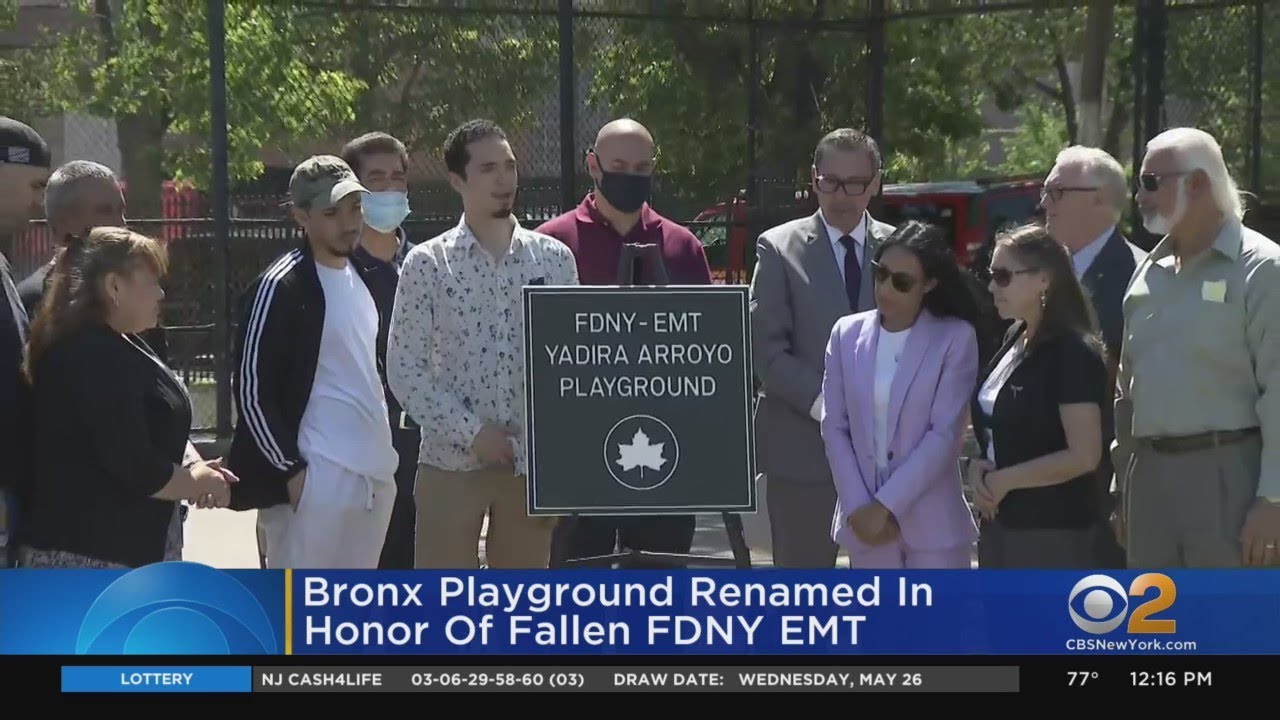 Bronx Park Renamed For EMT Yadira Arroyo