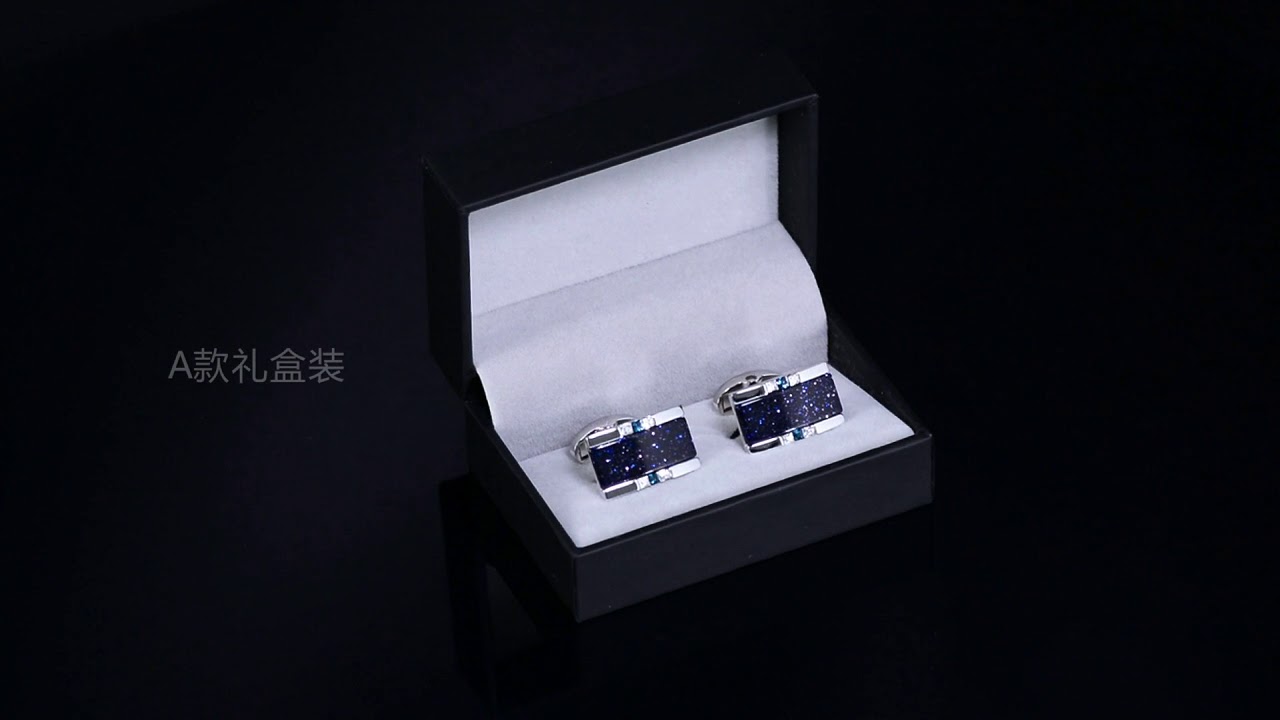Blue Star Stone Cufflinks