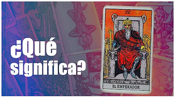 ¿Qué carta del zodiaco es el Emperador?