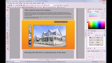 Add Gadgets with the Free Web Designer, WebPlus Starter Edition (minivid)