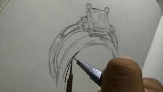 How to draw Doodle art for Inktober 2019/ day 1/ #ring  /xiarzdesm