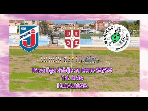 ŽFK JAGODINA - ŽFK MAŠINAC NIŠ 0:0 (0:0) Prva liga Srbije za žene 24/25 14. kolo