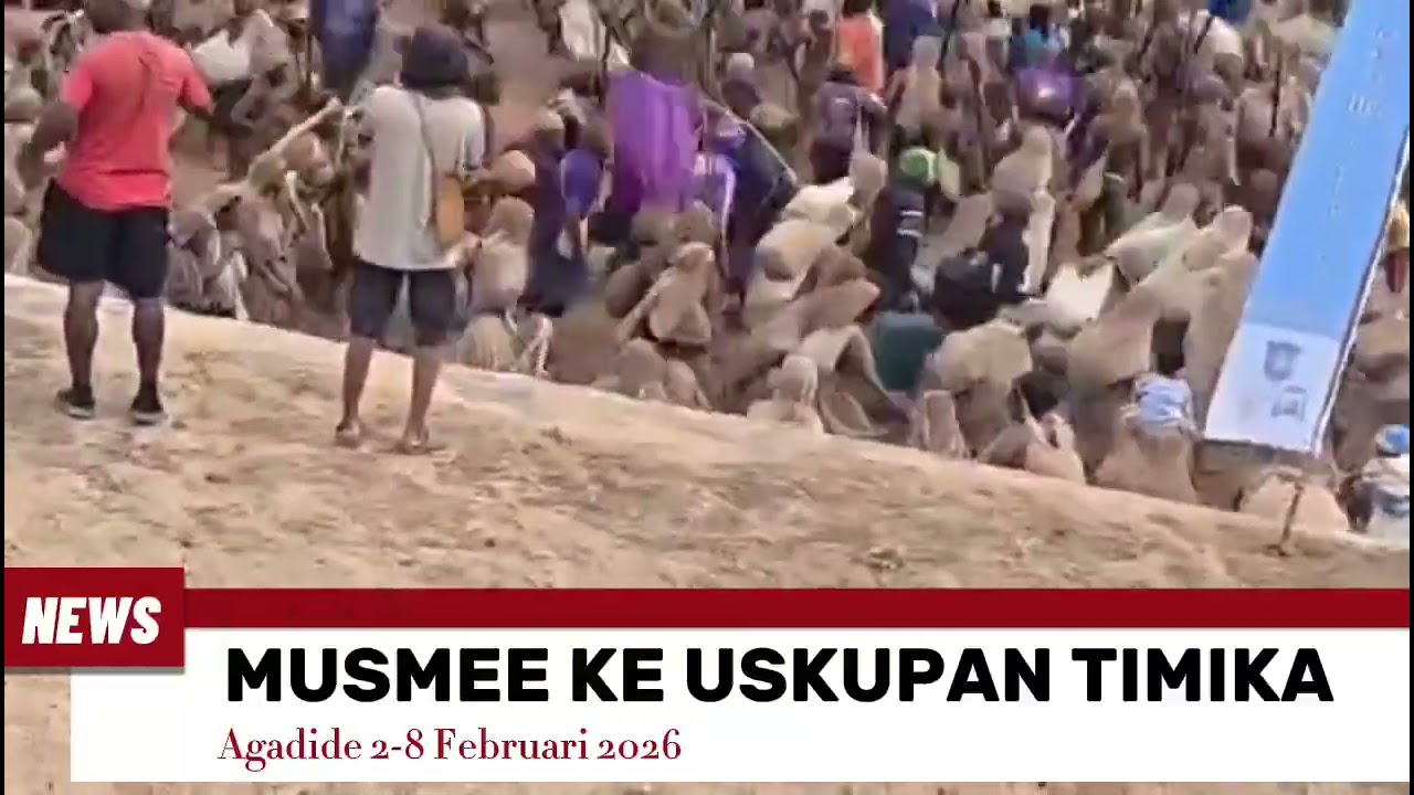 MUSMEE KE USKUPAN TIMIKA, Agadide 2-8 Februari 2026