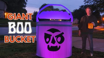 GIANT Boo Bucket — DIY Halloween Project