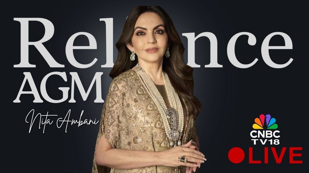 48th Reliance AGM 2025 LIVE | Nita Ambani, Founder Chairperson ...