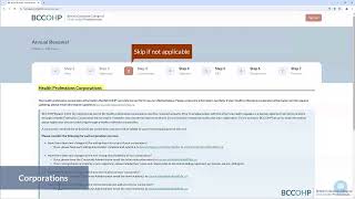 Online Renewal Tutorial for Non-practising & Limited Classes