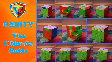 How to Solve EVERY Type of WCA Cube Parity! | 10+ Algorithms: Square-1, 4x4, 5x5, 6x6, 7x7