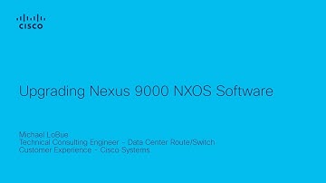 How to Upgrade Nexus 9000/3000 NXOS Software | Simplify Network Updates