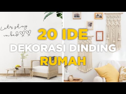 Video: Dekorasi dinding di ruang tamu: ide menarik untuk rumah Anda