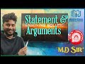 Statement–Argument Never Fail Again | Railway Reasoning Tricks | MD MasterClass