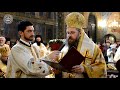 Поздравление от името на клира на Софийска епархия към патриарх Неофит по случай имения му ден