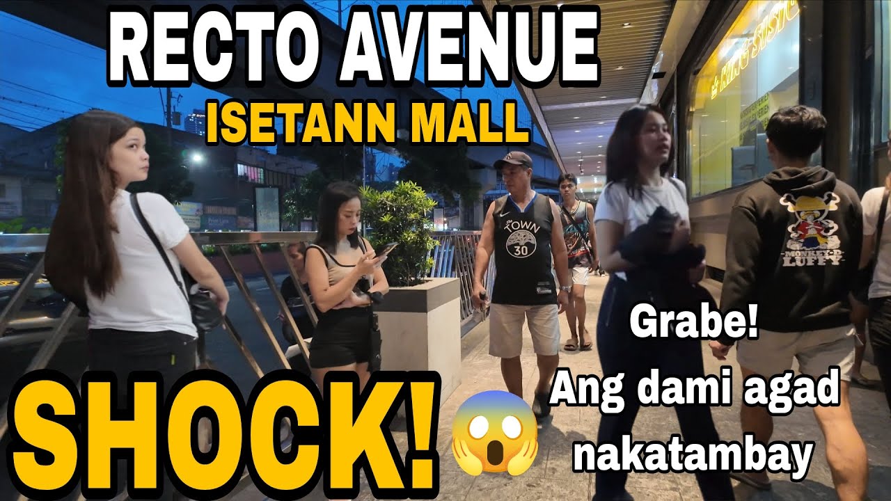 Recto Ave To Quezon Blvd |Scene Walking Tour Manila Ph 🇵🇭 [4K] 