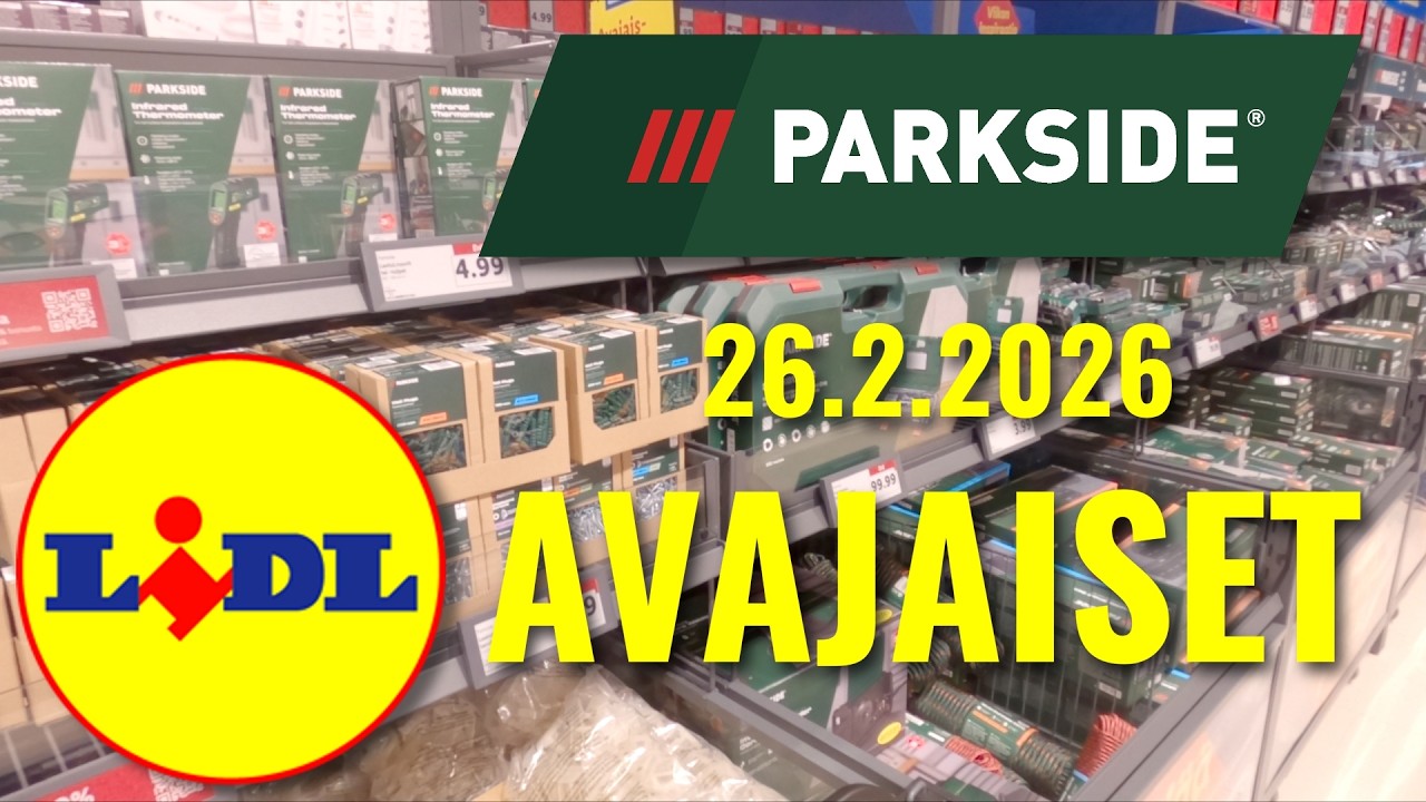 Joensuun kolmas Lidl aukaisi ovet 26.2.2026