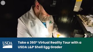 Take a 360° Virtual Reality Tour with a USDA L&P Shell Egg Grader