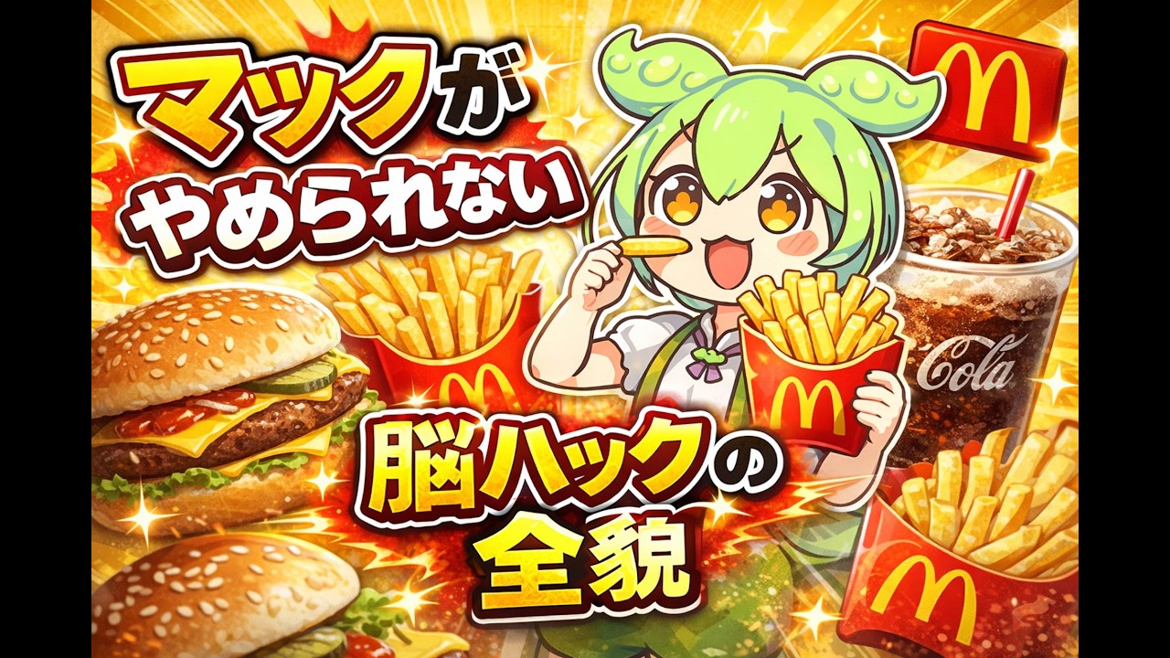 マックがやめられない脳ハックの全貌