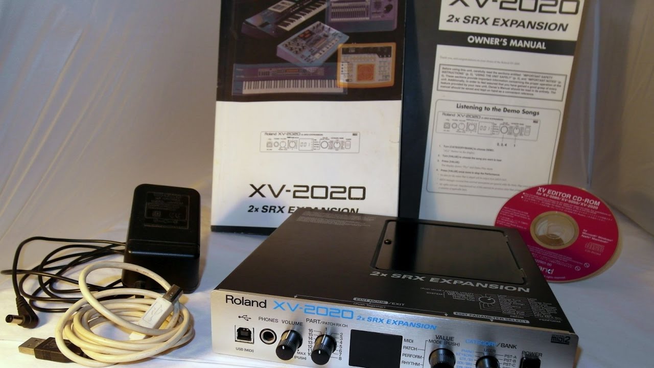 Roland XV 2020 2xSRX Expansion *GREAT SOUNDS* (mono) - YouTube