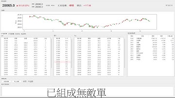 【天真選擇權】 2025-1112-程式交易-python-api-盤中實況-