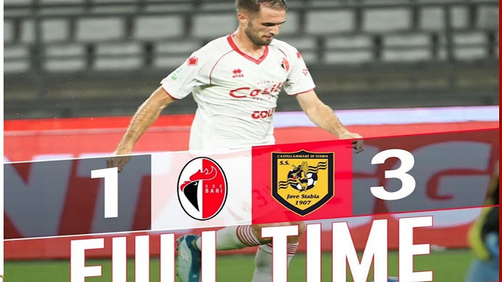 BARI JUVE STABIA 1-3 INIZIO INDECENTE ☠️🤦