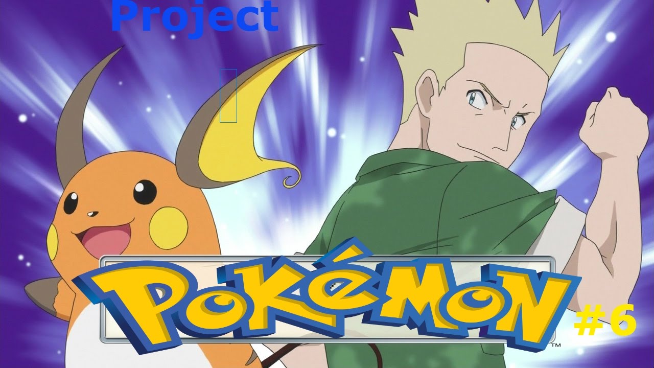 Project Pokemon Walkthrough part 6-vermilion gym leader Lt. Surge - YouTube