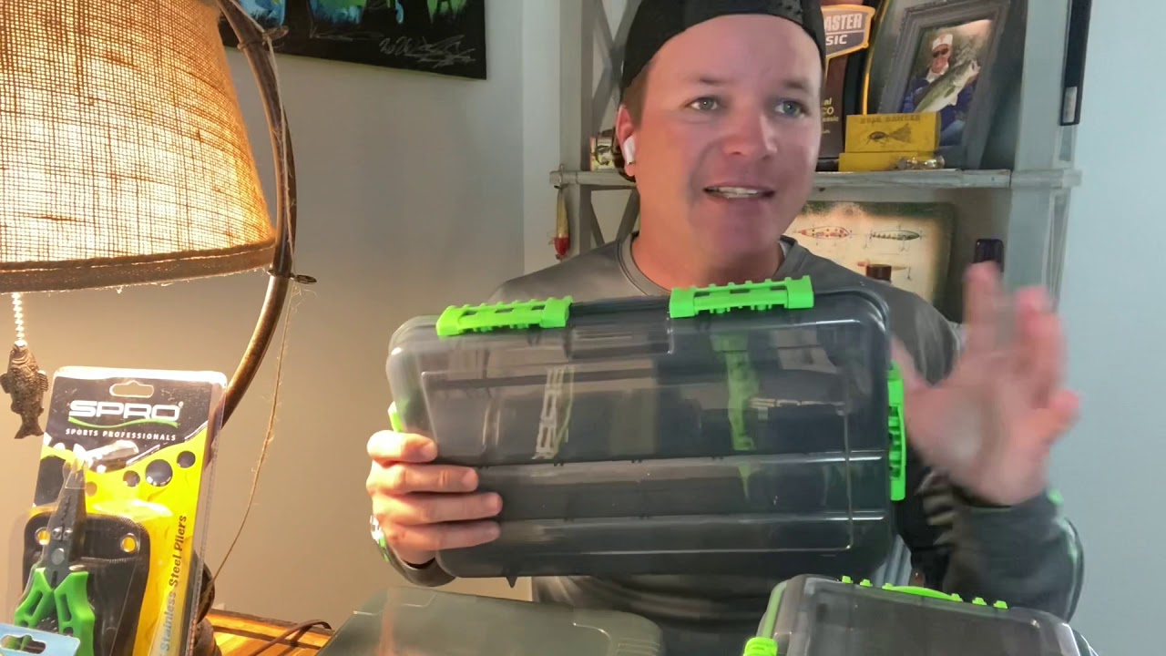 Tackle storage 101: the SPRO boxes 