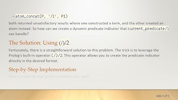 How to Construct a Predicate Indicator in Prolog?