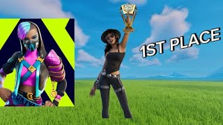 WINNING SOLO RANKED CUP BUT I SUCK!!