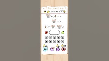 Brain test level 140 Walkthrough solution #subscribe my channel#Viral #️🧠Test #level 140