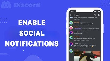 How To Enable And Turn On Social Notifications On Discord App