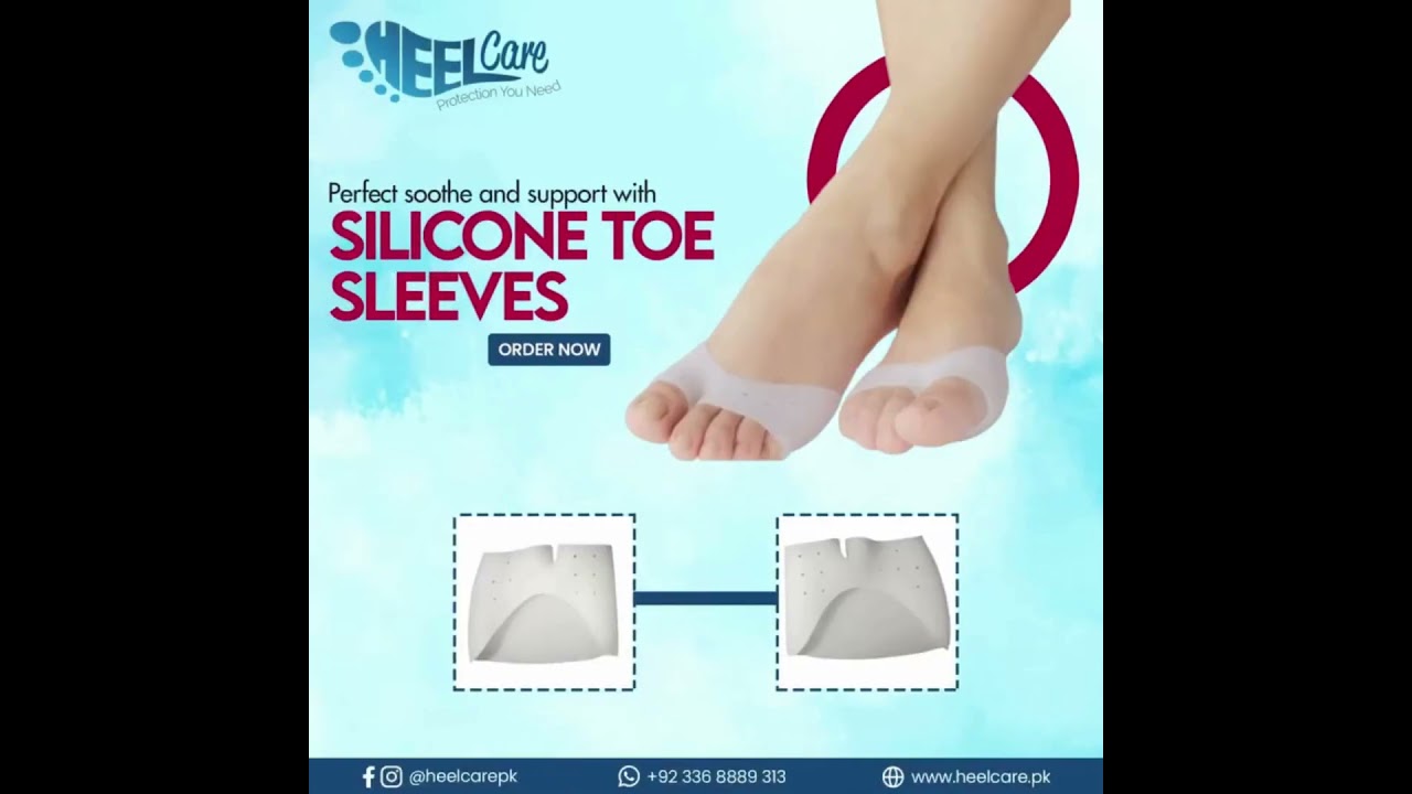 HeelCare Silicone Toe Sleeve 