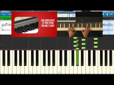 What'd I Say What I Say  - Ray Charles -- piano lesson with Synthesia