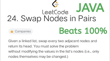 24. Swap Nodes in Pairs using Java #leetcode | Beats 100% | #java #leetcodesolution #hindi