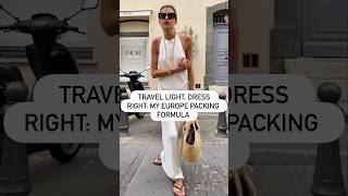 ✈️ Travel Light, Dress Right: My Europe Packing Formula