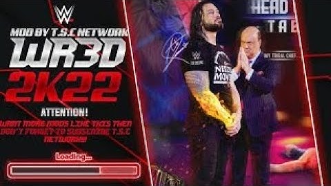 WR3D 2K22 MOD RELEASED WITH REAL ENTRANCES, UPDATED ROSTERS, NEW FEATURES & MORE!