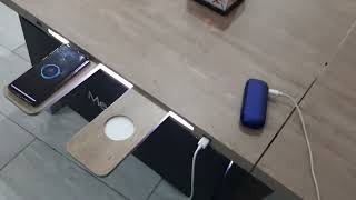 Meeda smart table demonstration