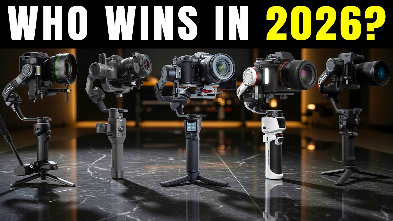 🎥 6 Best Gimbal Stabilizers for Smooth Video & Vlogging [2026]