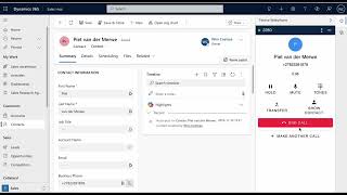 CRM Integration: Telviva One & Microsoft Dynamics 365