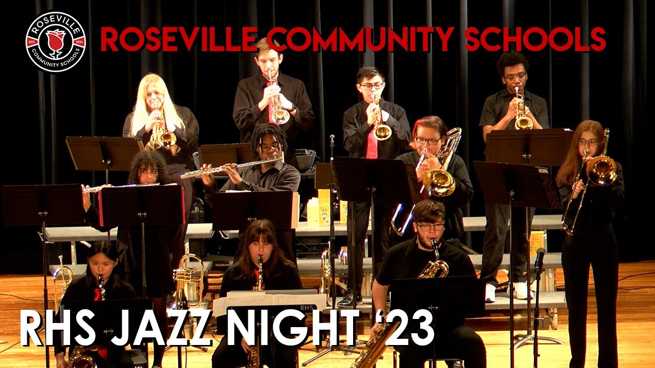 Roseville High School Jazz Night 2023 YouTube