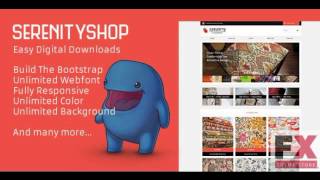 Preview Serenityshop - EDD - Easy Digital Downloads Theme TF