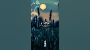 آيات من سورة فاطر بصوت الشيخ #ناصر_القطامي الله على جمال تلاوته الله الله!!#نهج