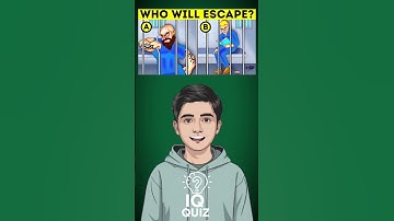 IQ quiz:who will escape? #iqtest #quiztime #quizchallenge #uk #us #facts #challenge #IQquiz