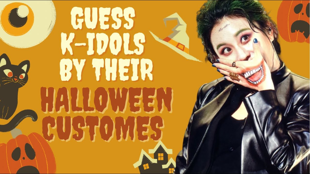 GUESS K-POP IDOLS BY THEIR HALLOWEeN CUSTOMES !!!