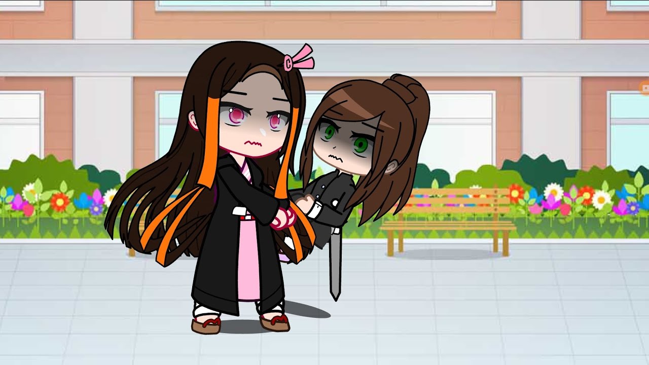 (Demon slayer) Mary on a cross a demon slayer hurted Nezuko - YouTube