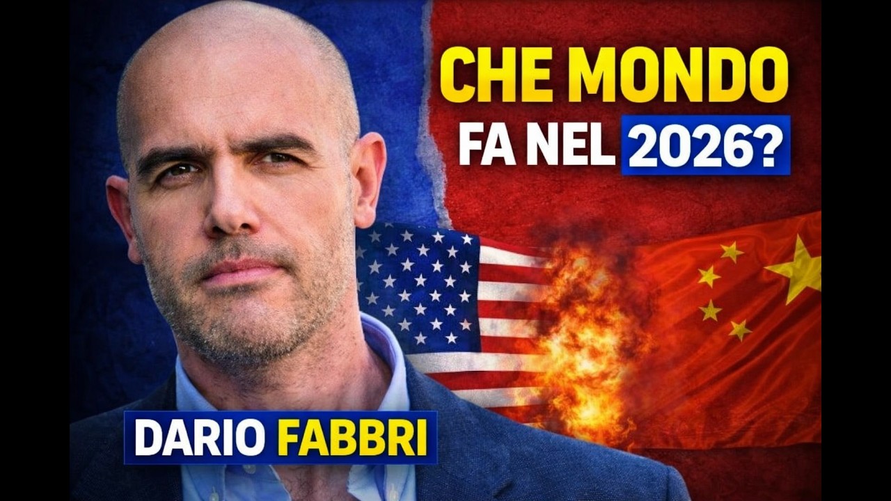 DARIO FABBRI: CHE MONDO FA NEL 2026? | USA, CINA, UCRAINA, IRAN, TAIWAN | CONFAGRICOLTURA 05/03/2026