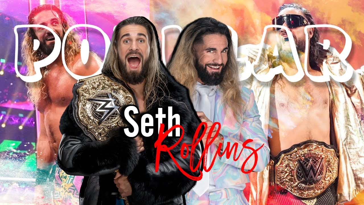 Seth Rollins X Popular [4k Edit].. WR3D HOUSE Wrestling Era