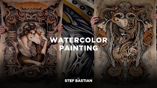 Watercolor Painting With Stef Bastian